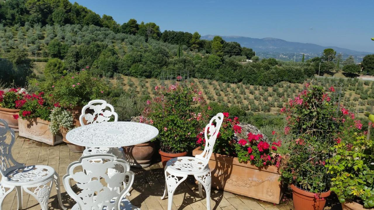 Eremo Delle Fate Villa Spoleto Bagian luar foto