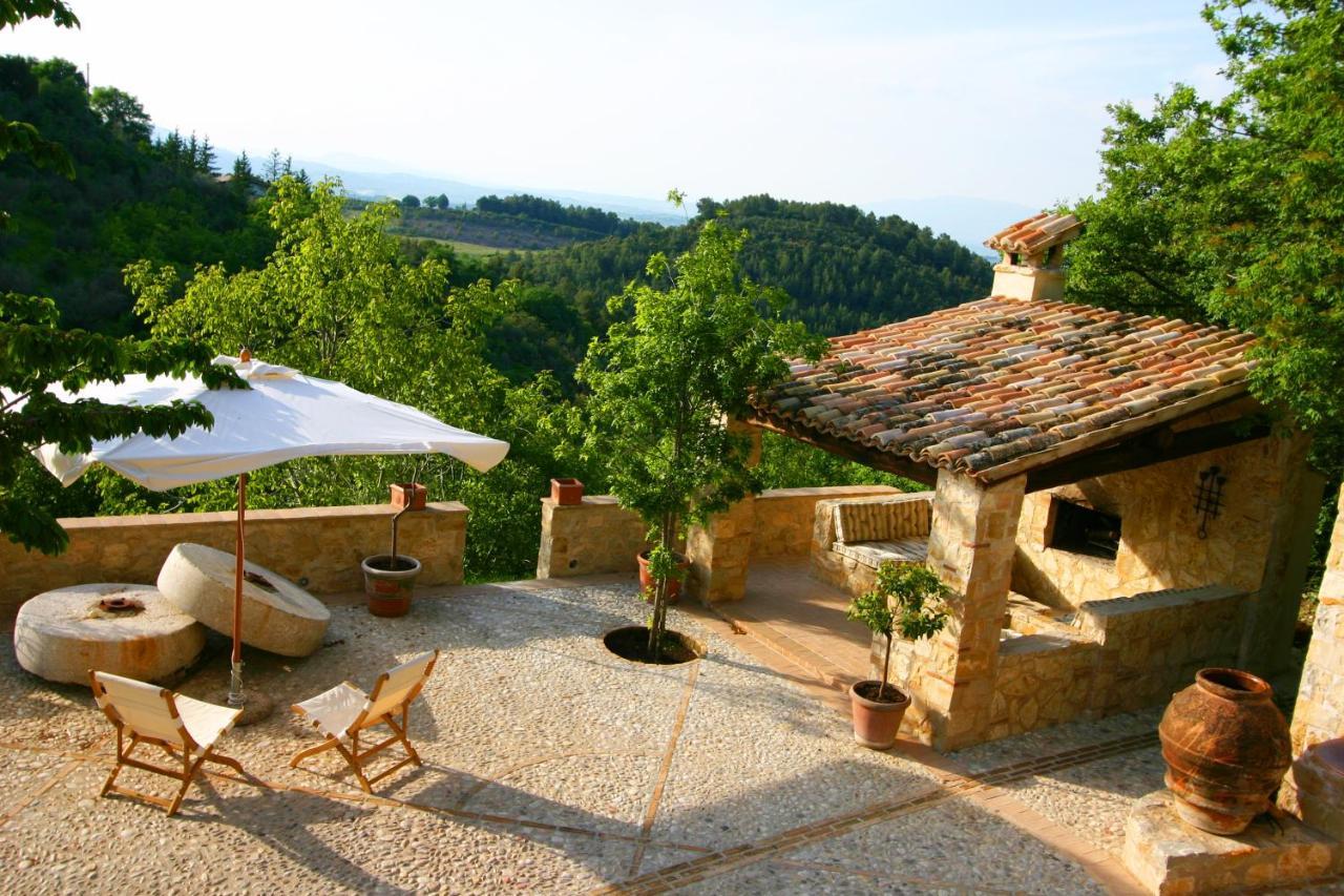 Eremo Delle Fate Villa Spoleto Bagian luar foto