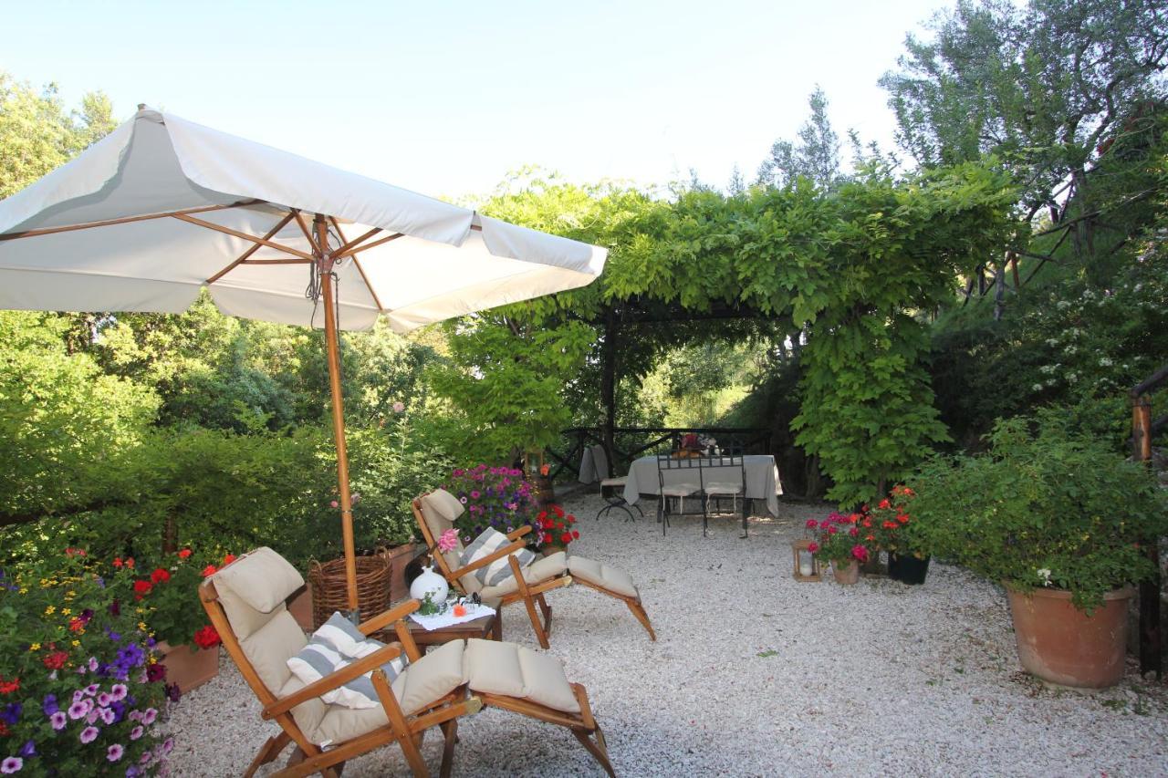 Eremo Delle Fate Villa Spoleto Bagian luar foto